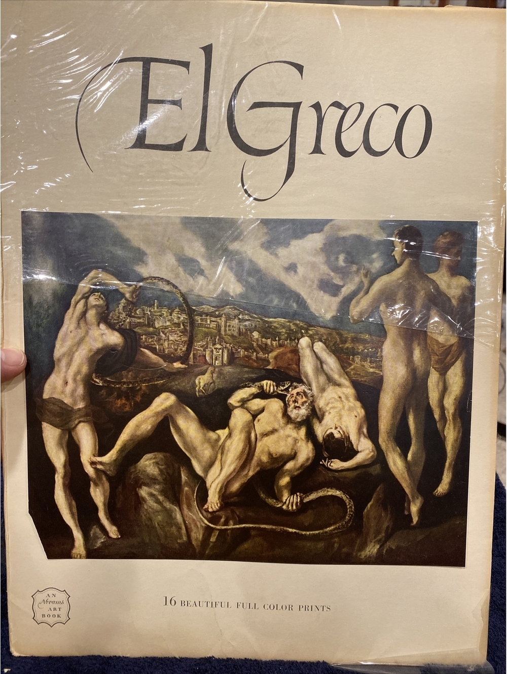 El Greco 10 Beautiful Full Cover Prints Art Book 1952 Plate One